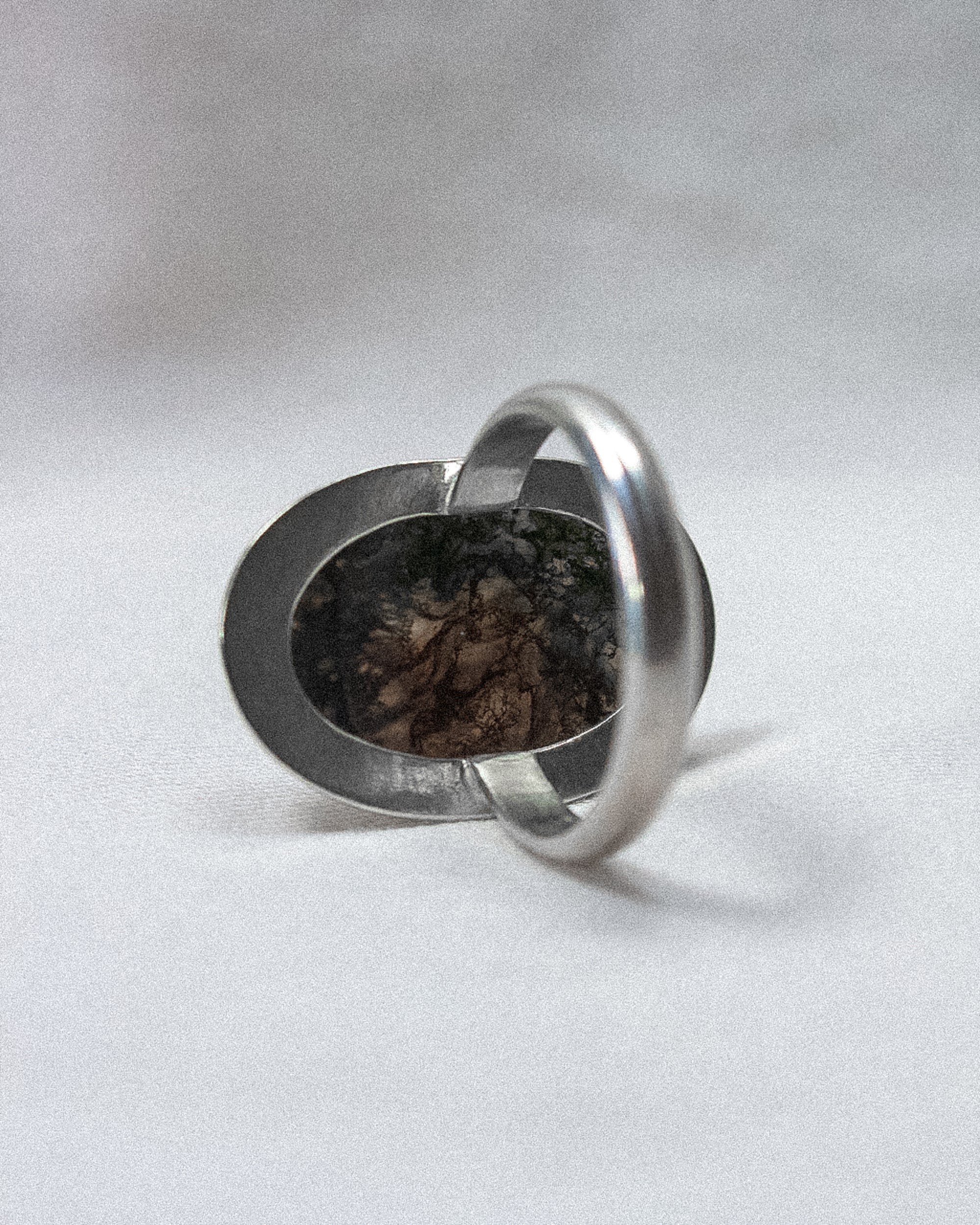 Moss Agate Ring (Size 7)