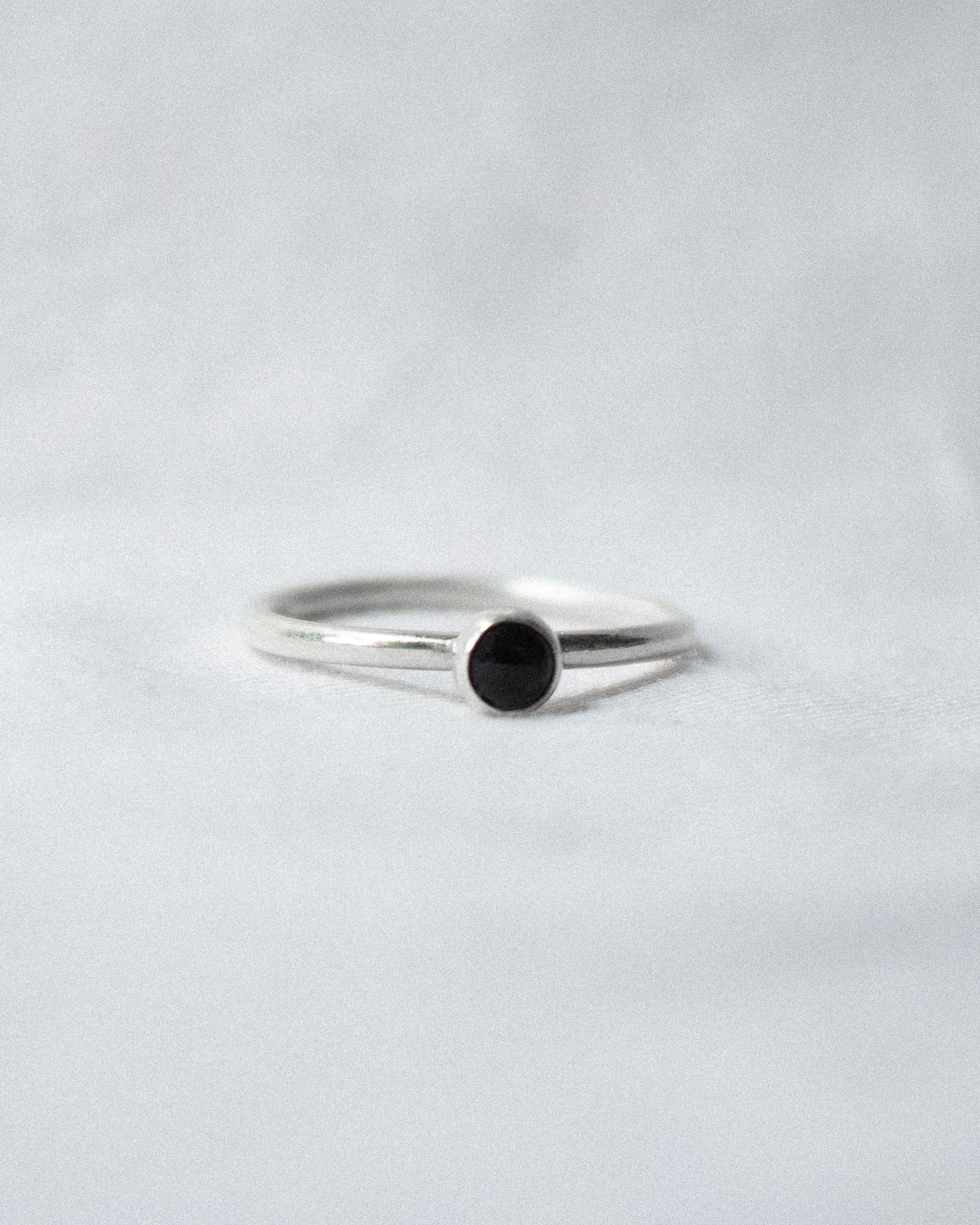 Onyx Stacking Ring