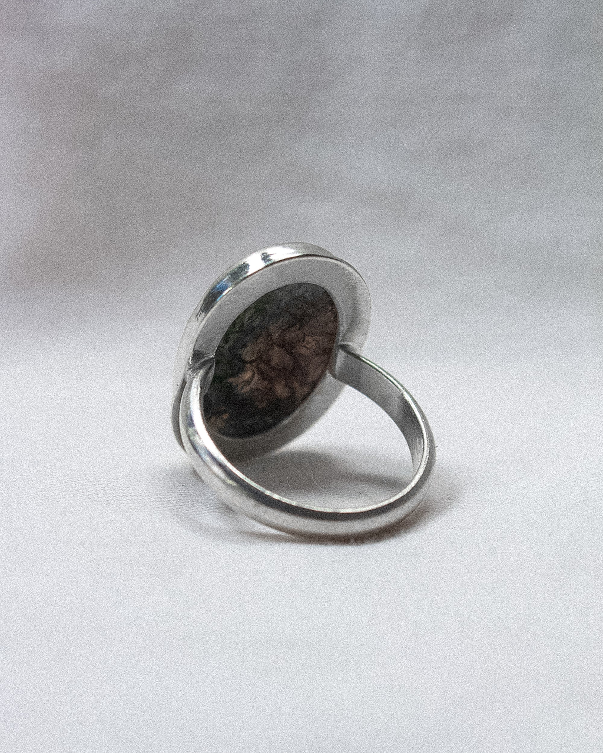 Moss Agate Ring (Size 7)