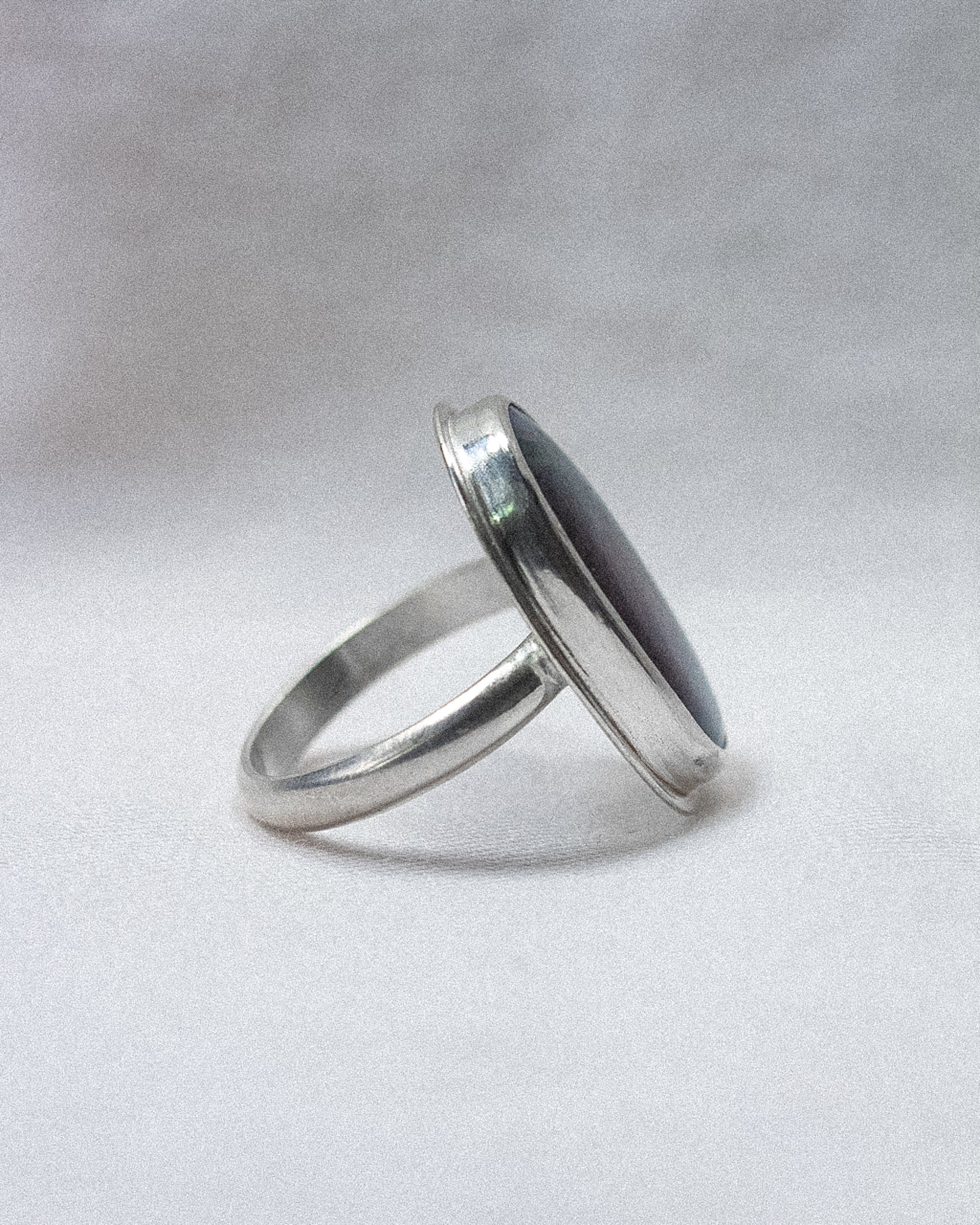 Moss Agate Ring (Size 7)