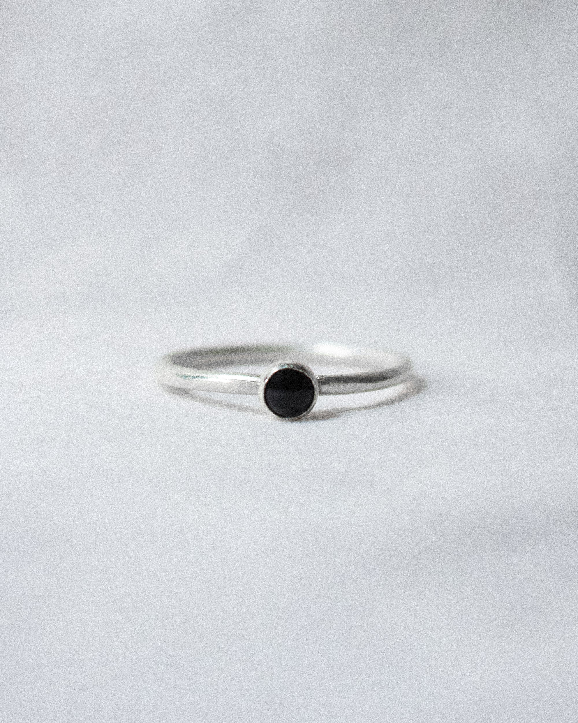 Onyx Stacking Ring